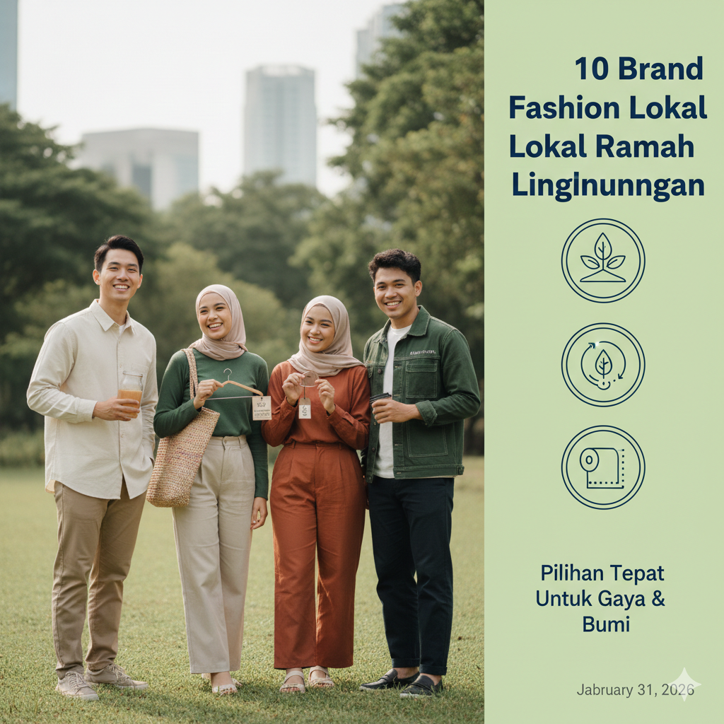 Brand Fashion Lokal Ramah Lingkungan