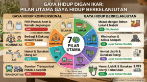 7 Pilar Utama Gaya Hidup Berkelanjutan