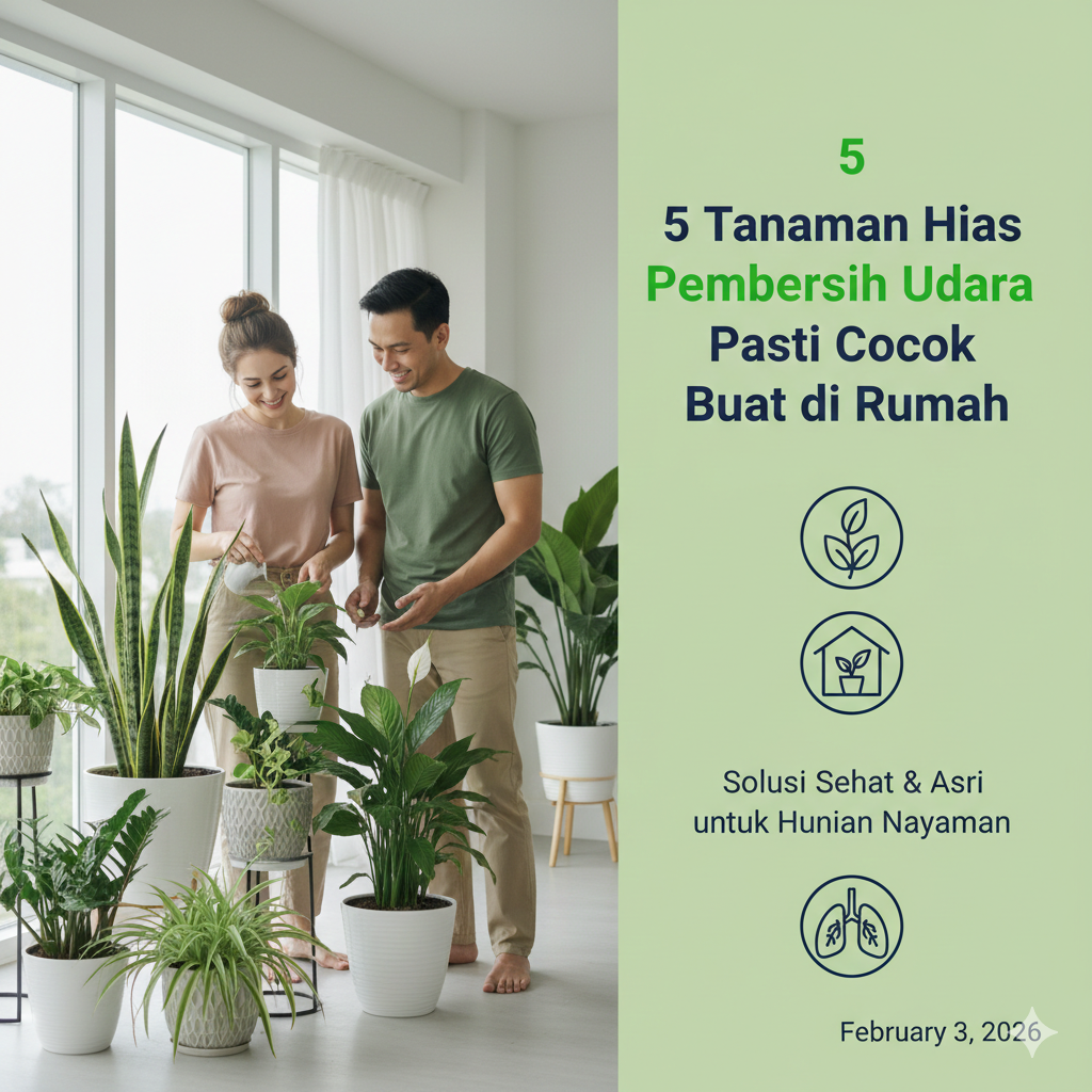 Tanaman hias pembersih udara