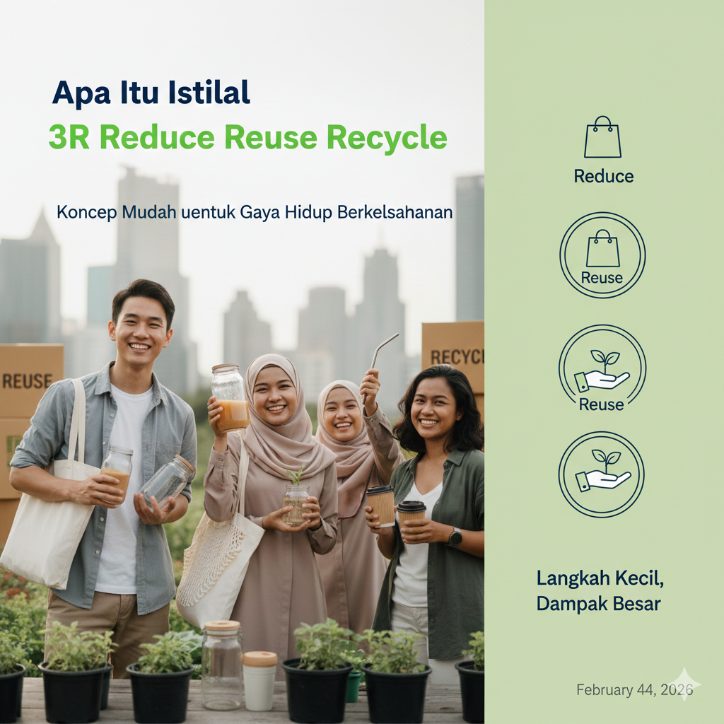 Apa Itu Istilah 3R Reduce Reuse Recycle