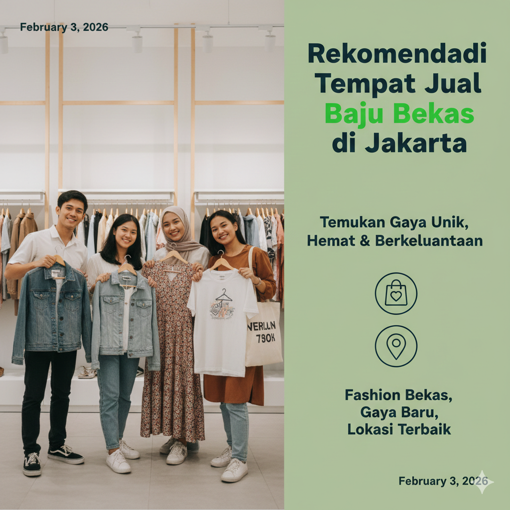 Rekomendasi Tempat Jual Baju Bekas di Jakarta