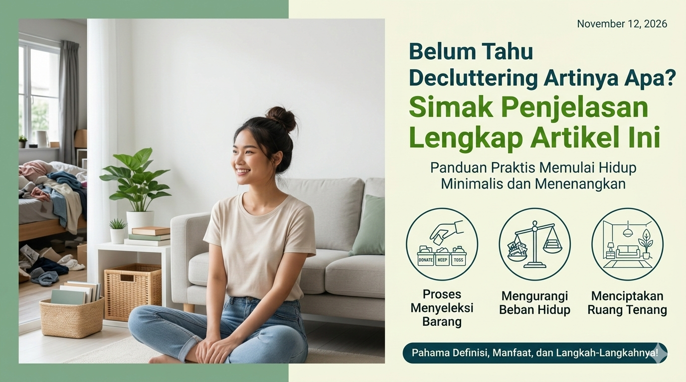 decluttering artinya