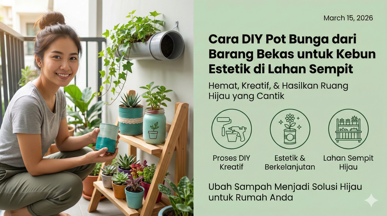 diy pot bunga