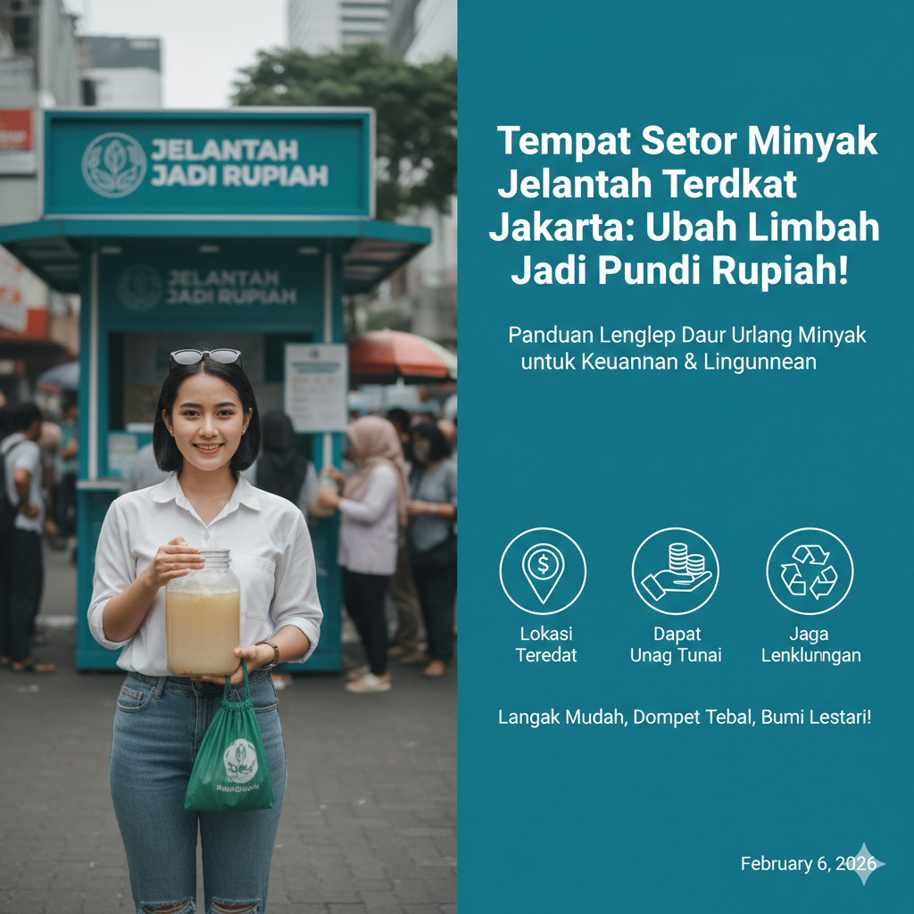 tempat setor minyak jelantah terdekat