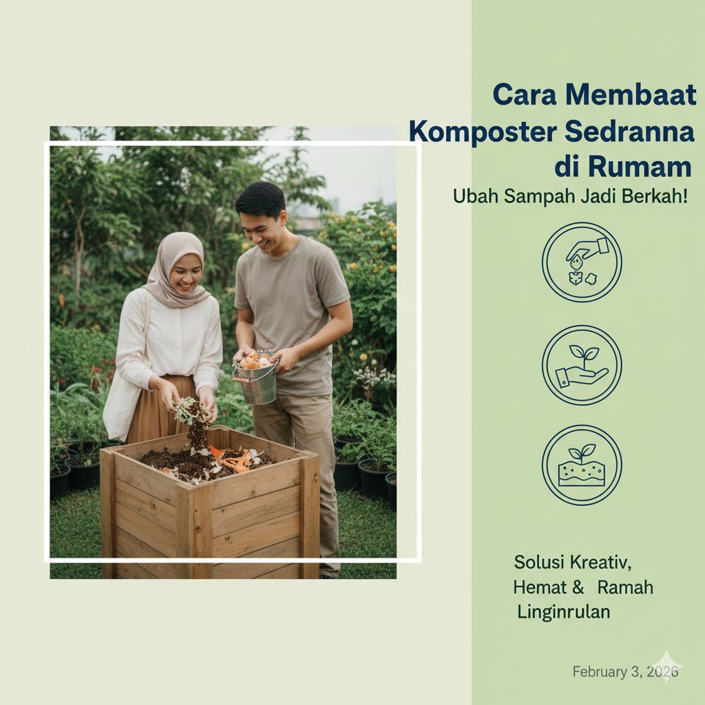 Cara Membuat Komposter Sederhana