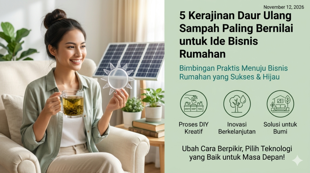 kerajinan daur ulang