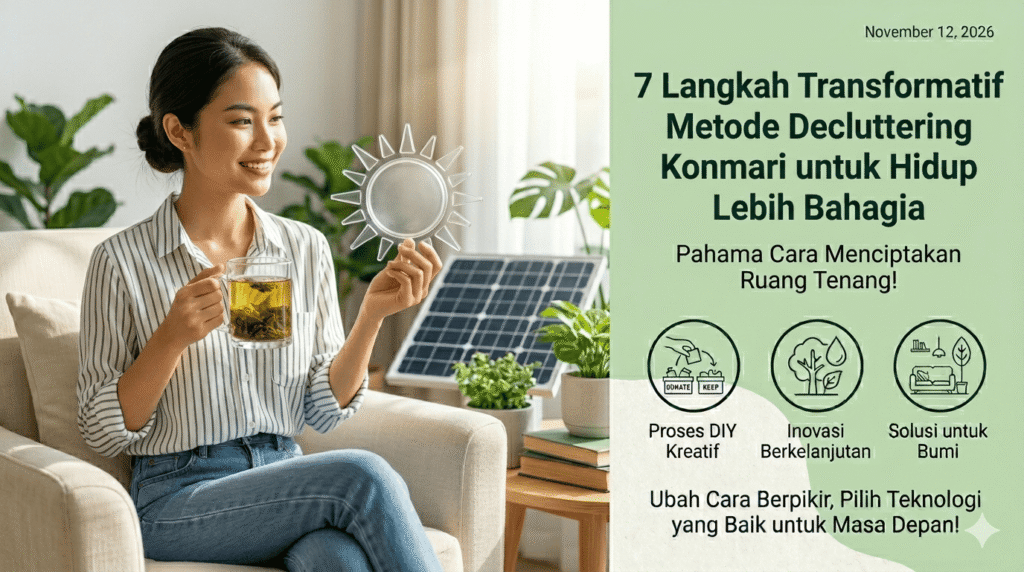metode decluttering konmari