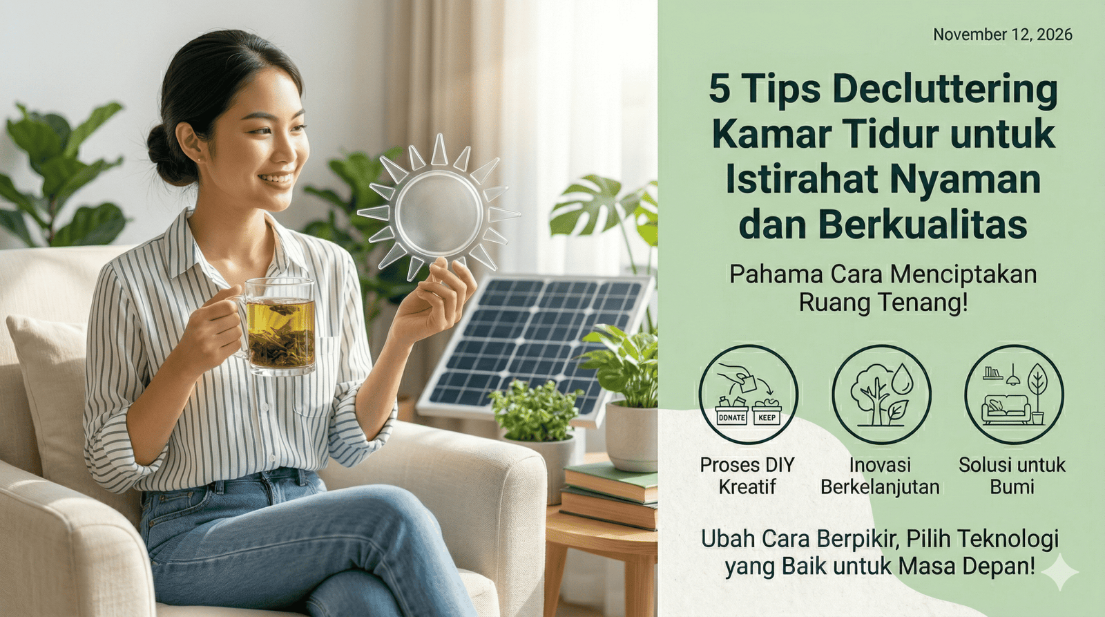decluttering kamar tidur