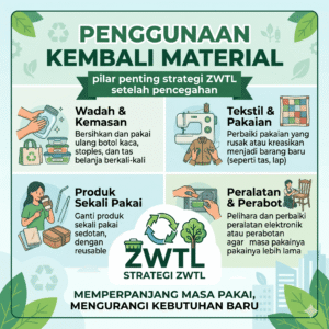 Zero Waste to Landfill (ZWTL) - Penggunaan Kembali Material