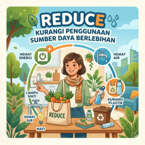 zero waste farming - Reduce — Kurangi Penggunaan Sumber Daya Berlebihan