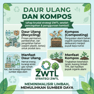 Zero Waste to Landfill (ZWTL) - Daur Ulang dan Kompos