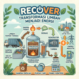 zero waste farming - Recover — Transformasi Limbah Menjadi Energi