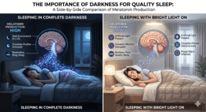 Produksi Melatonin yang Optimal - Manfaat Mematikan Lampu Saat Tidur