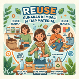 zero waste farming - Reuse — Gunakan Kembali Setiap Material