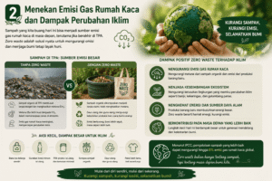 2. Menekan Emisi Gas Rumah Kaca dan Dampak Perubahan Iklim