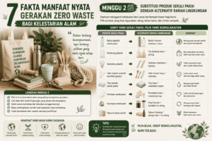 Minggu 2 — Substitusi Produk Sekali Pakai dengan Alternatif Ramah Lingkungan