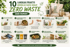 10 Langkah Praktis Memulai Gaya Hidup Zero Waste dari Rumah