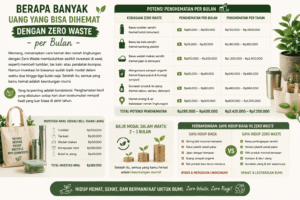 Berapa Banyak Uang yang Bisa Dihemat dengan Zero Waste per Bulan