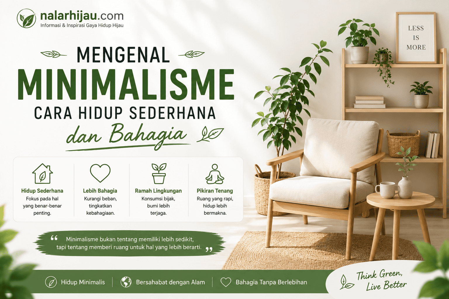 Mengenal Minimalisme: Cara Hidup Sederhana dan Bahagia
