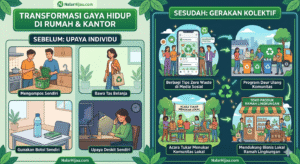 Langkah 6-10: Transformasi Gaya Hidup di Rumah dan Kantor - zero waste - nalar hijau