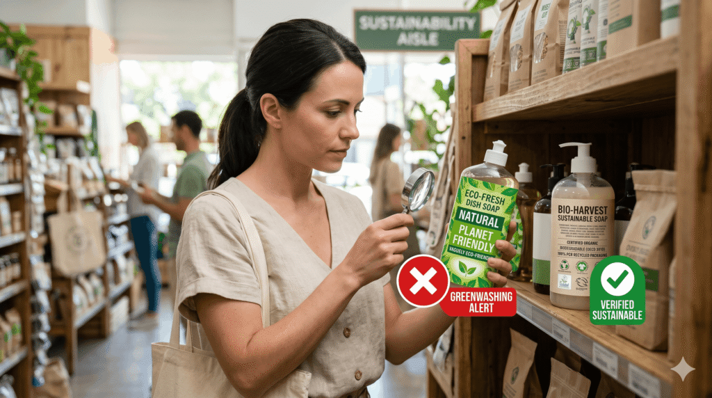 cara membedakan greenwashing dan produk ramah