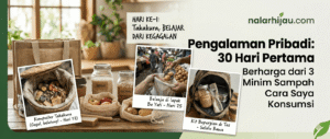 Pengalaman Pribadi: 30 Hari Pertama yang Penuh Drama Tentang Zero Waste