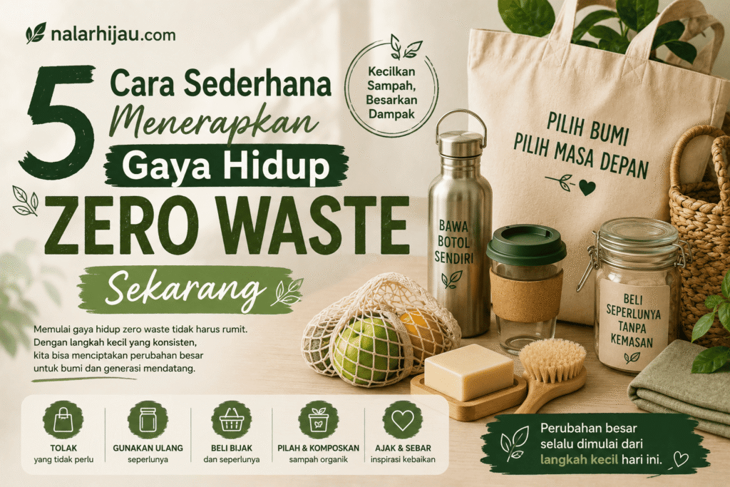 Gaya Hidup Zero Waste Mandiri Kategori Zero Waste