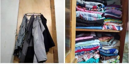 cara merapikan lemari baju yang menumpuk